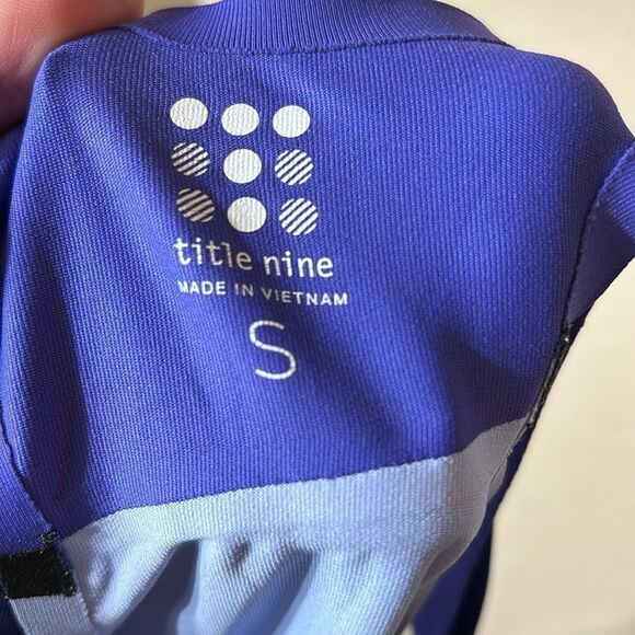 Title nine women’s diamalete colorblock athletic dress racerback small - Picture 6 of 7